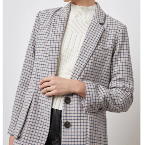 Rails Windsor Lilac Navy Mini Check Size Medium NWOT - Picture 8 of 15